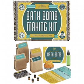 DIY礼物套件浴缸炸弹制作工具包