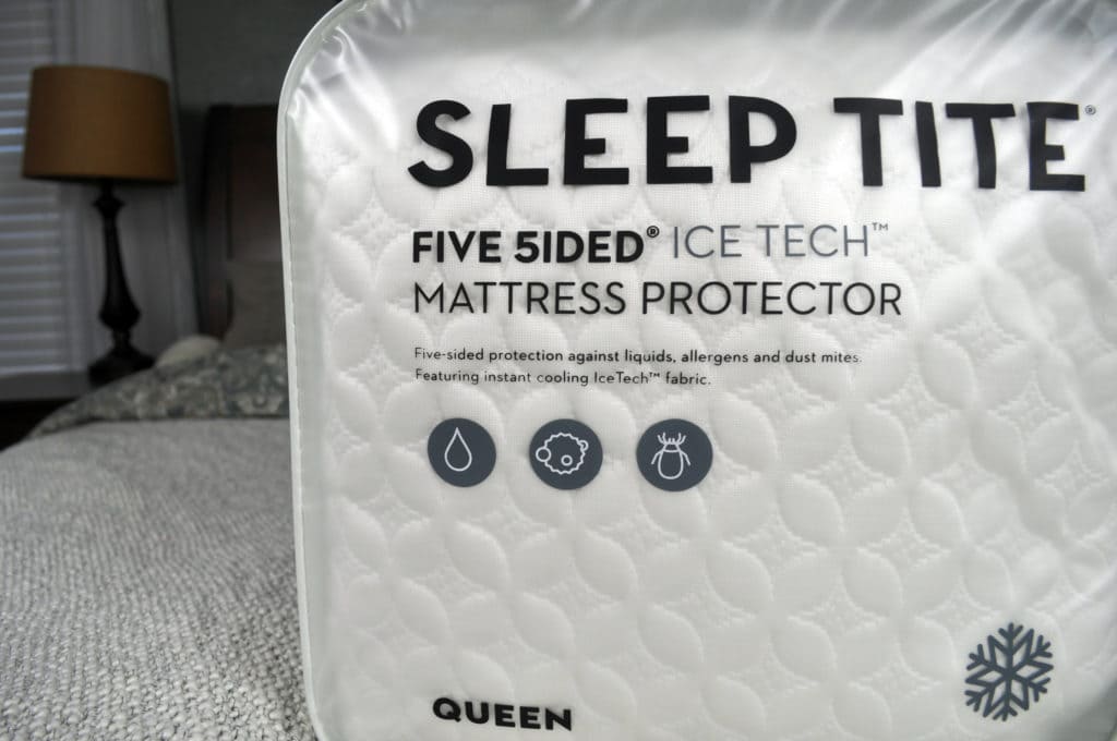 Malouf睡眠标题冰科技床垫保护器-概述