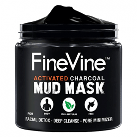 FineVine有机活性炭泥面膜