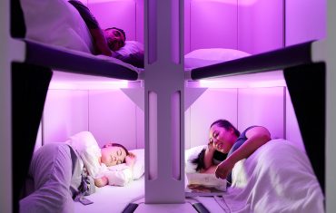 新西兰航空公司将提供可出租的睡眠舱